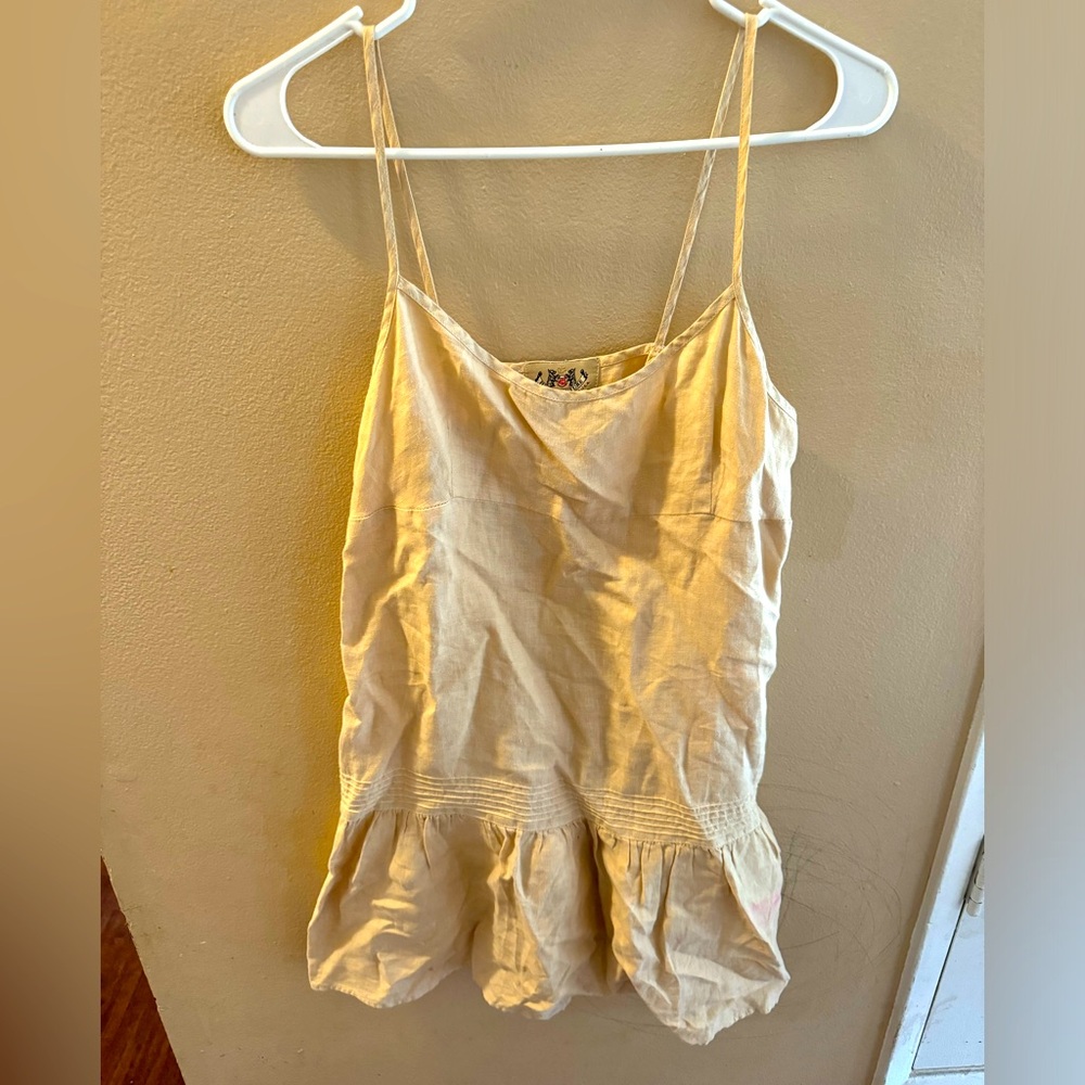 Juicy couture linen mini dress